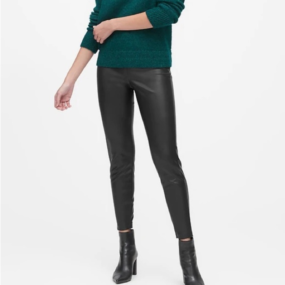 Banana Republic Devon Vegan Leather Leggings
